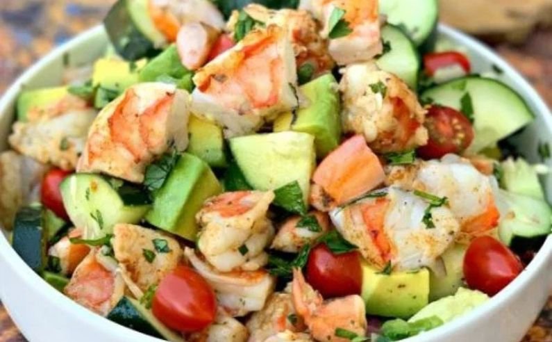 Shrimp and Avocado Salad